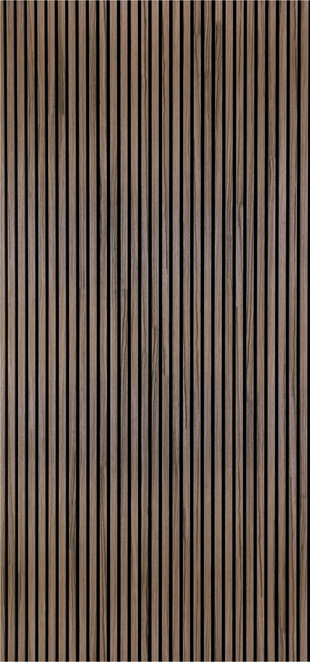 Sandal Walnut Acoustic Slat Panels 118"