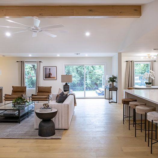 Wire Brushed Whistler White Oak Flooring - 7.5"