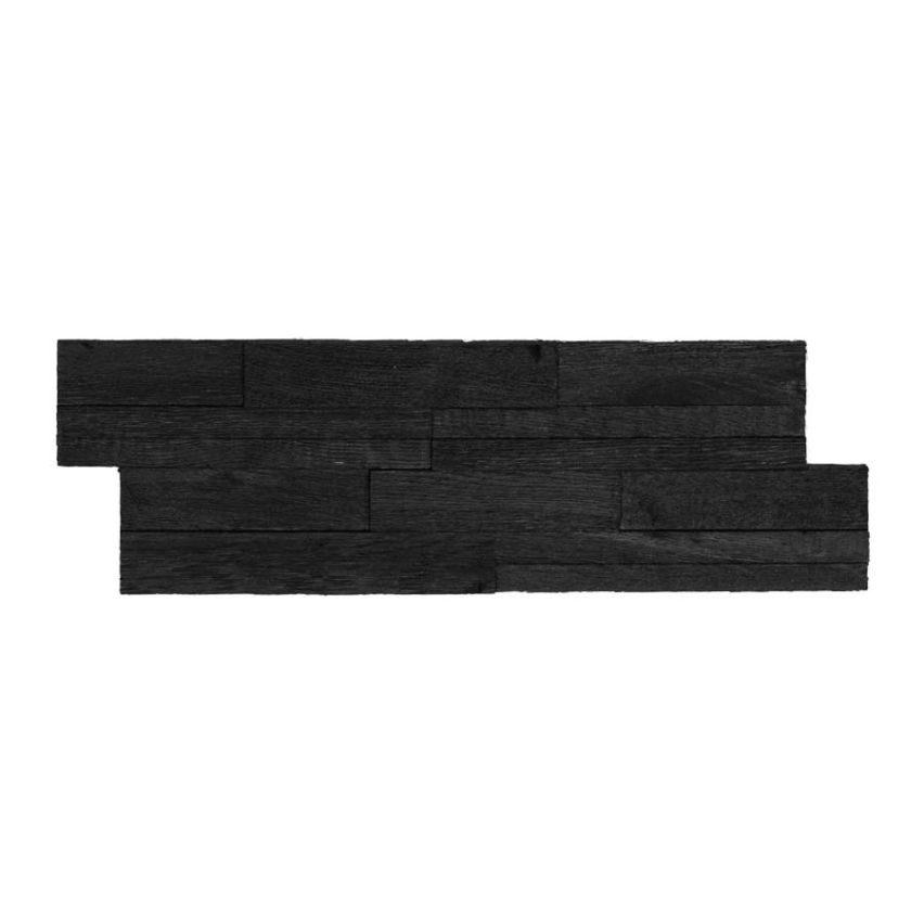 3D Textured Ebony White Oak Walling 7.9