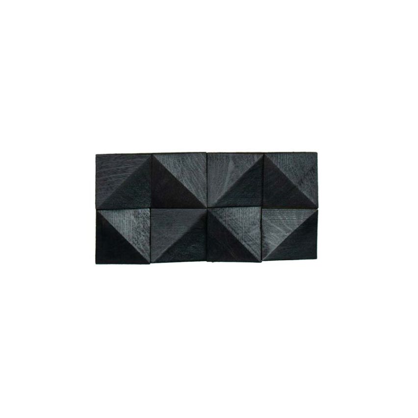 3D Textured Diamond Onyx White Oak Walling 7.5