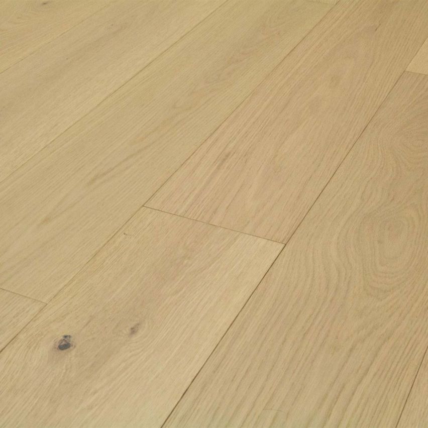 Wire Brushed Whistler White Oak Flooring - 7.5