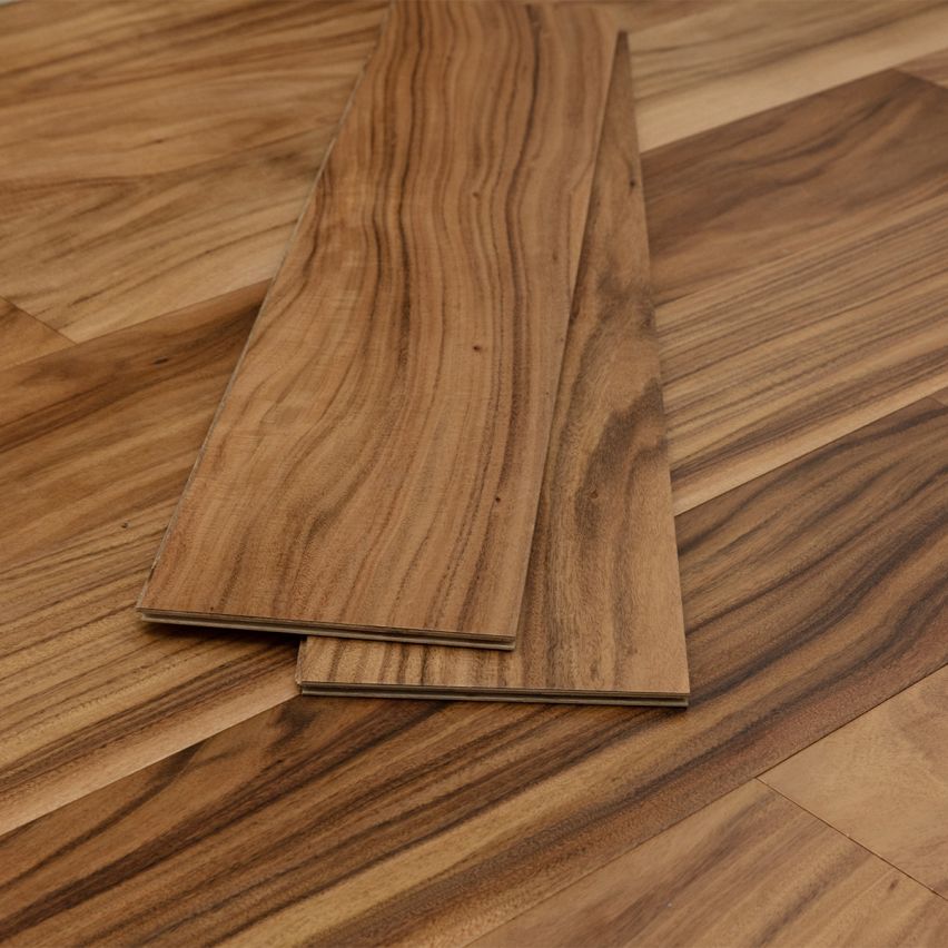 Hand Scraped Natural Acacia Flooring - 7