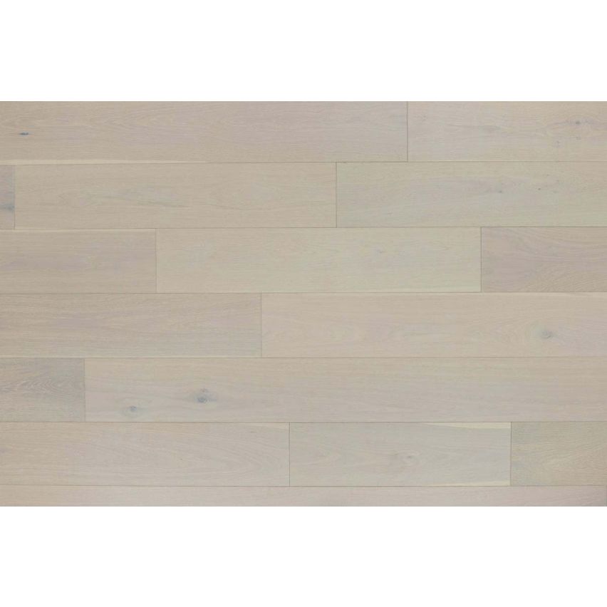 Wire Brushed Aspen White Oak Flooring - 7.5