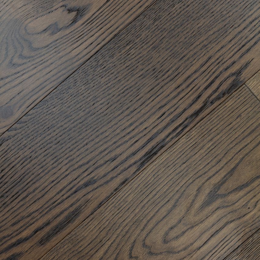 Wire Brushed Bern White Oak Flooring - 7.5
