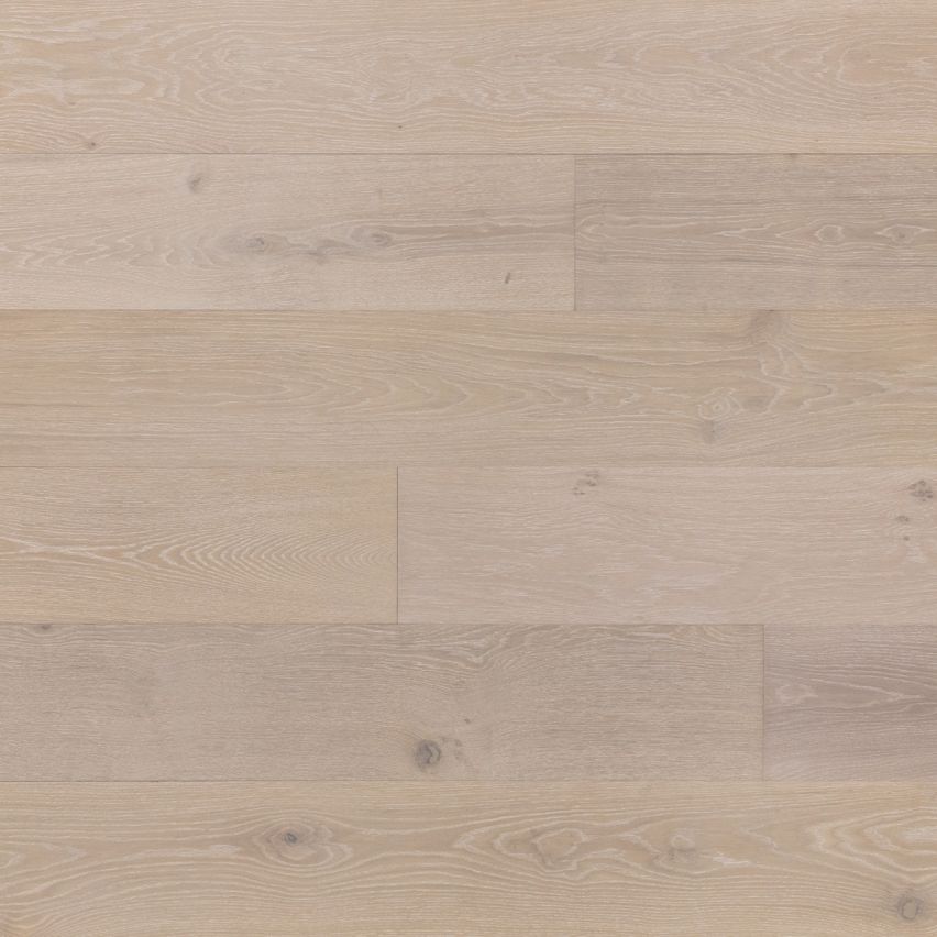 Wire Brushed Caladesi White Oak Flooring - 9.5