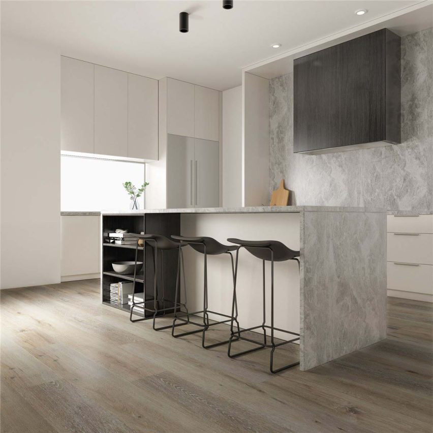 Dakota White Oak Rigid Core Vinyl