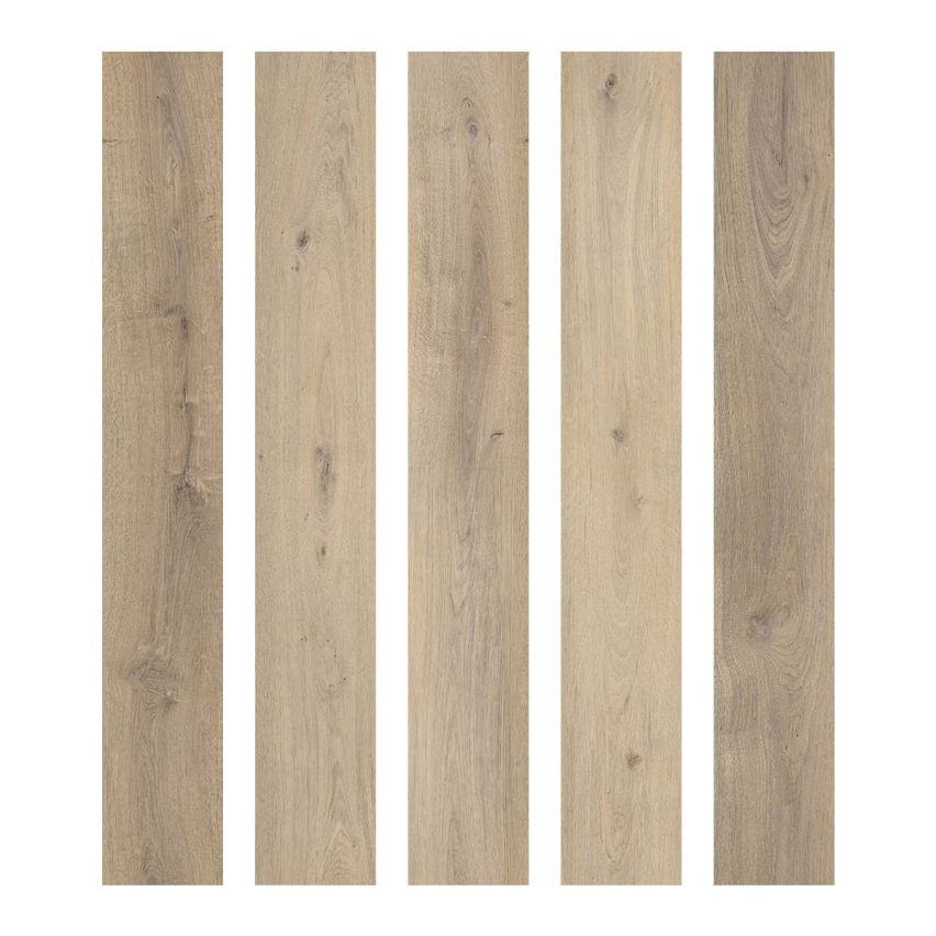 Wire Brushed Everest White Oak Rigid Core Vinyl