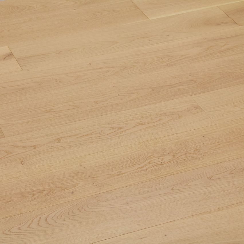 Wire Brushed Ibiza White Oak Flooring - 7.5