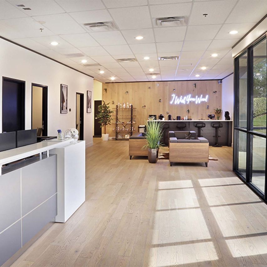 Wire Brushed Ivory White Oak