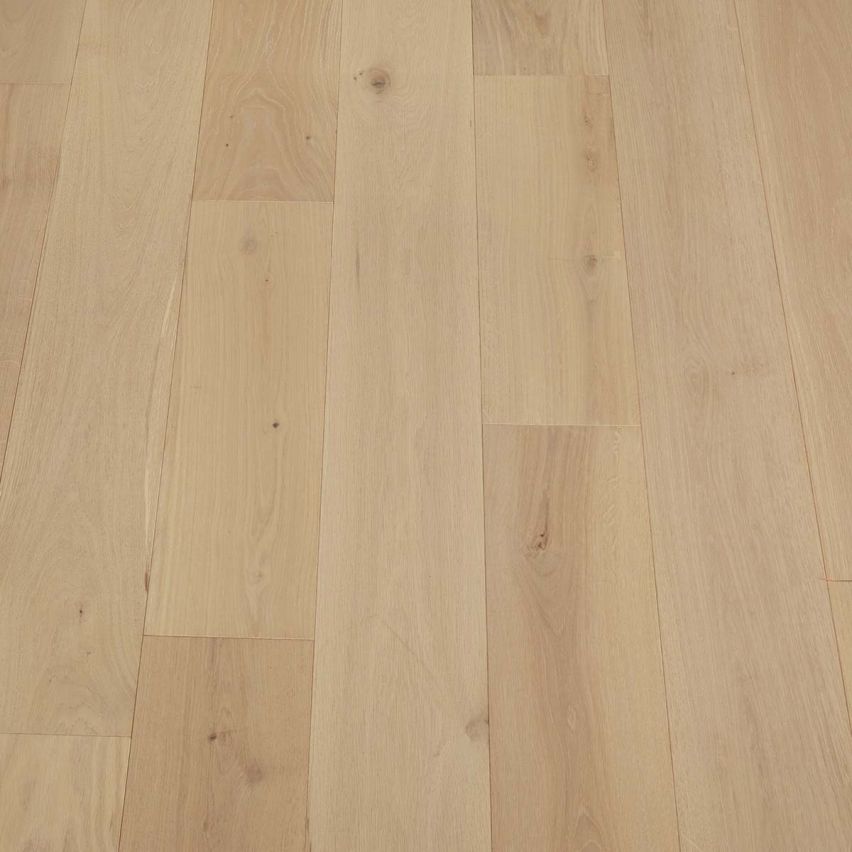 Wire Brushed Lisbon White Oak Flooring - 7.5