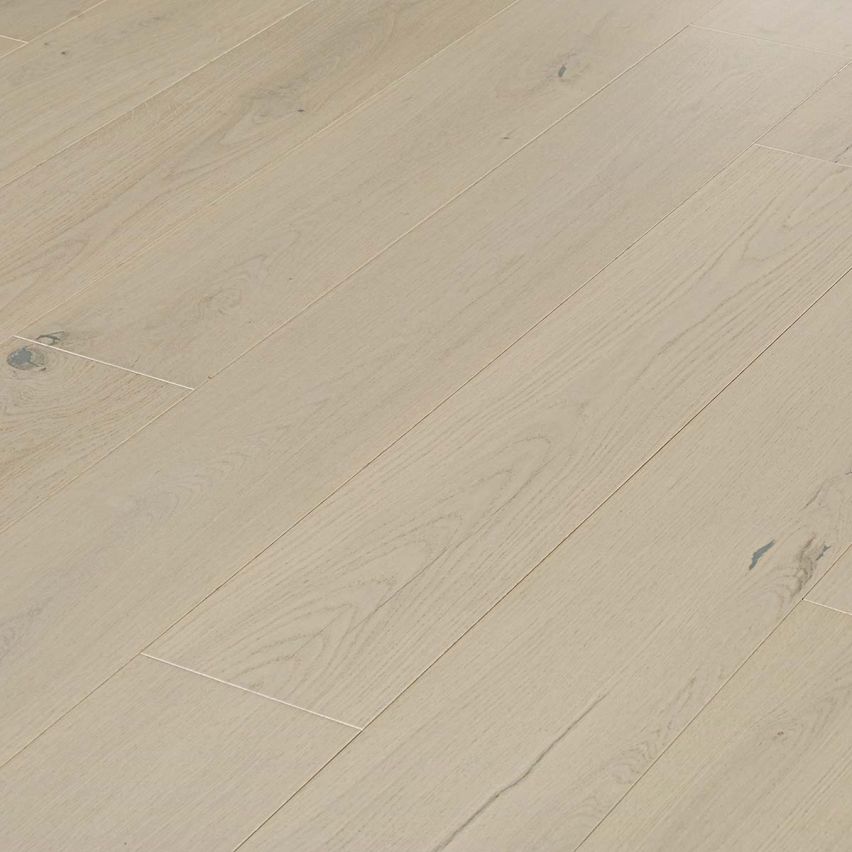 Wire Brushed Massa White Oak Flooring - 7.5