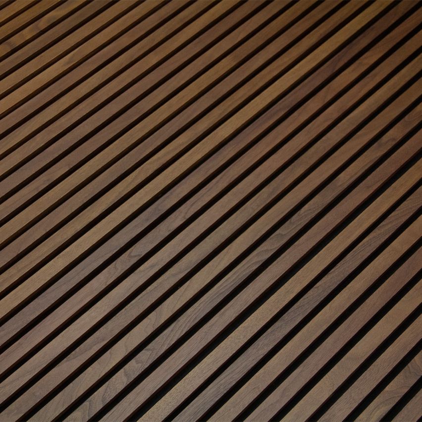 Slat Natural Acoustic Slat Panel Walling 23.6