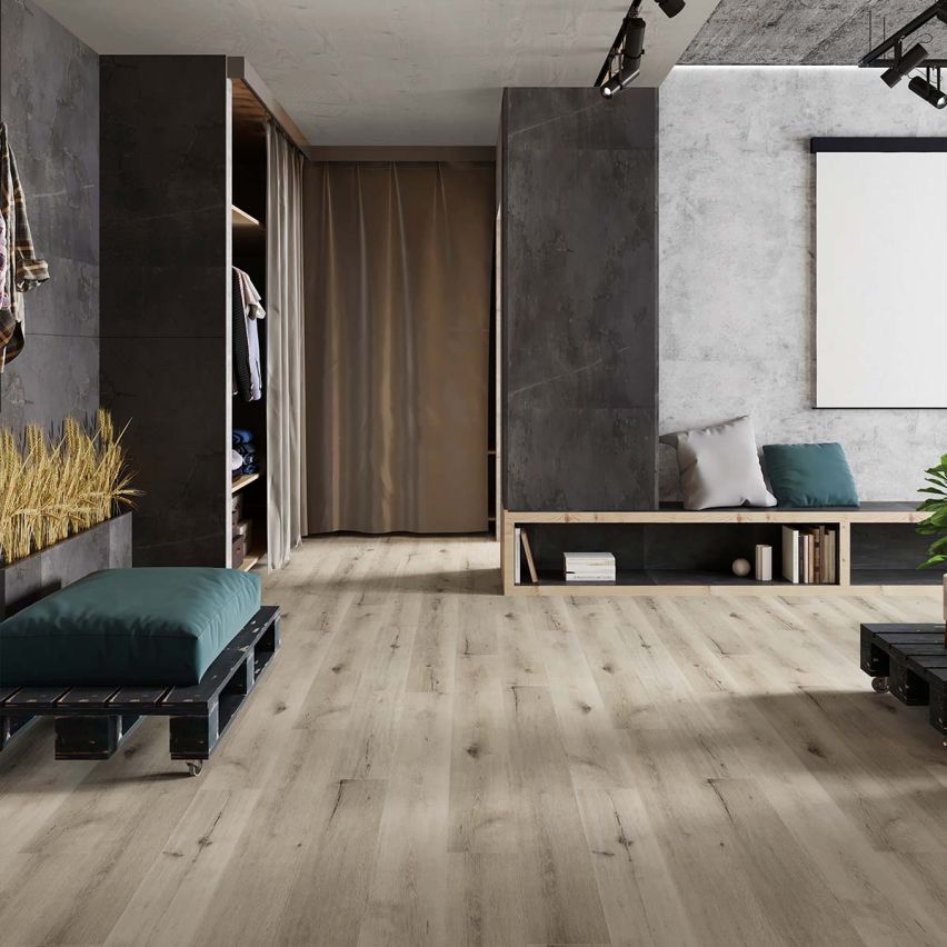 Nordic White Oak Rigid Core Vinyl