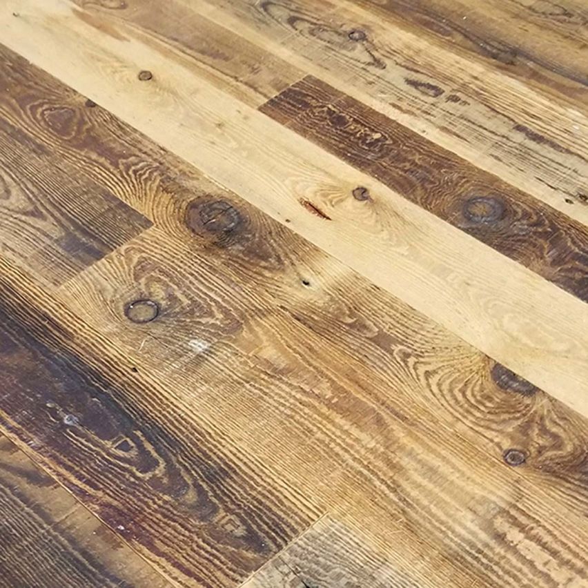Reclaimed Natural Pine Walling Random Width