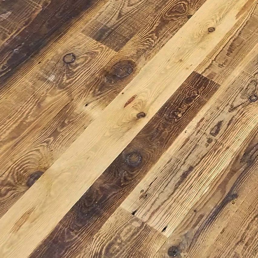 Reclaimed Natural Pine Walling Random Width