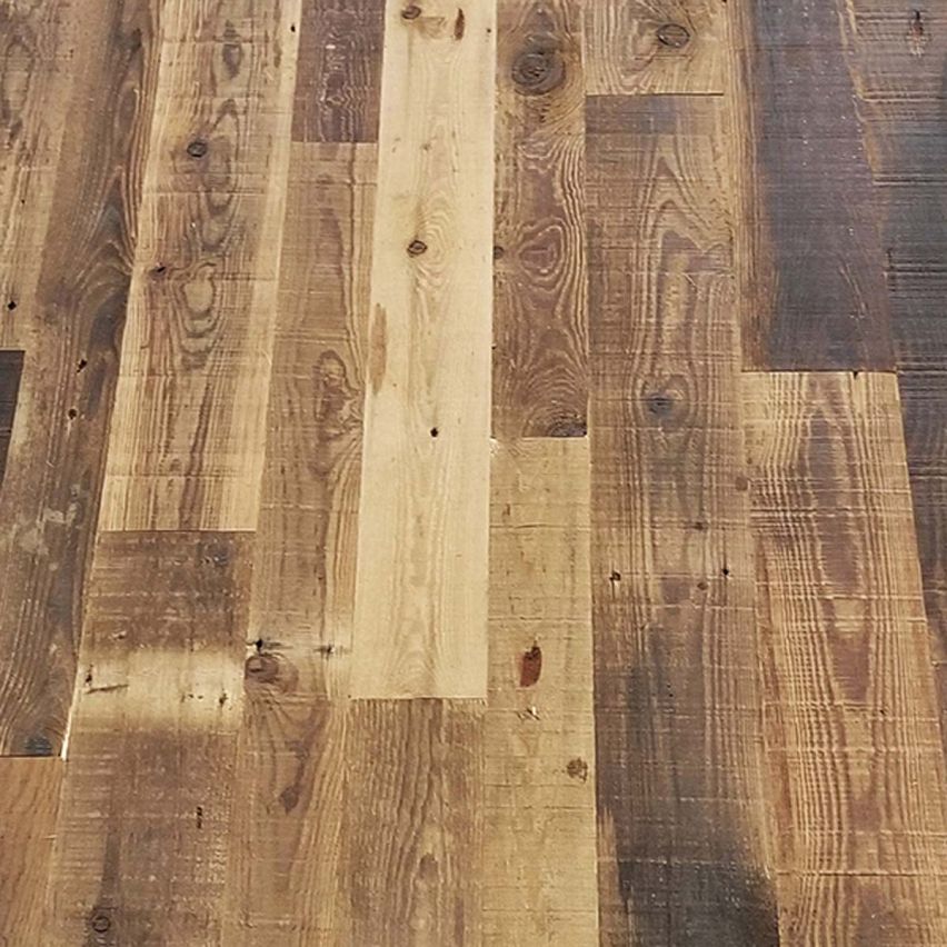 Reclaimed Natural Pine Walling Random Width