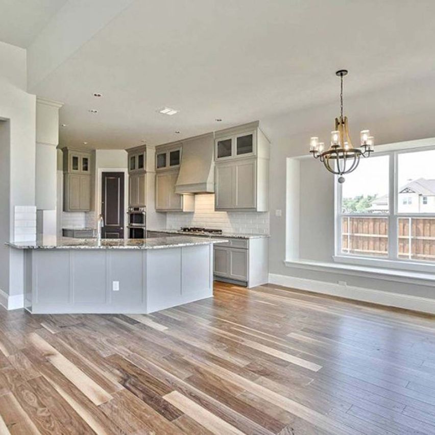 Hand Scraped Ash Walnut Flooring - 5