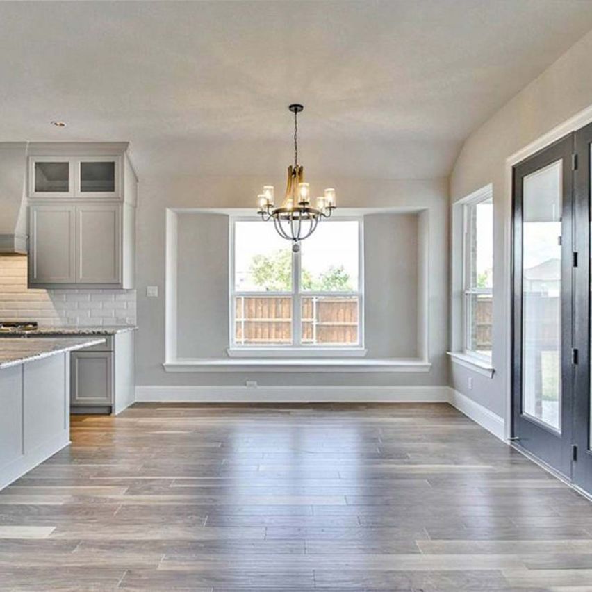 Hand Scraped Ash Walnut Flooring - 5