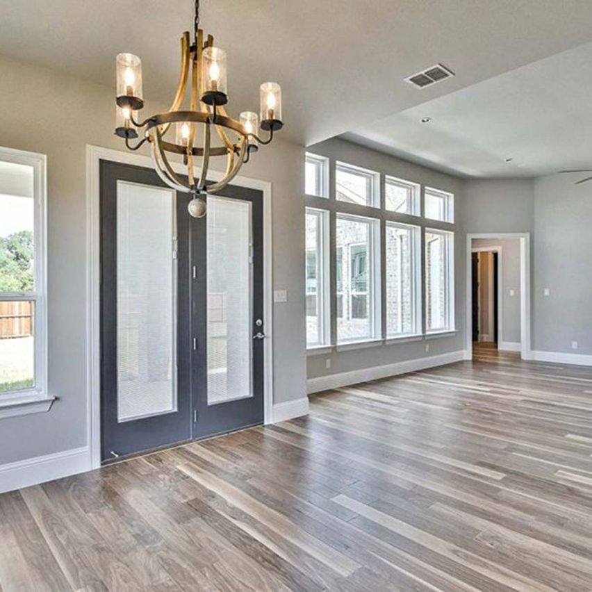 Hand Scraped Ash Walnut Flooring - 5