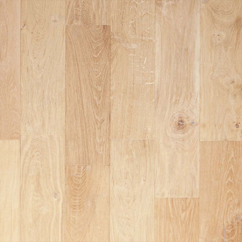 Wire Brushed Unfinished White Oak