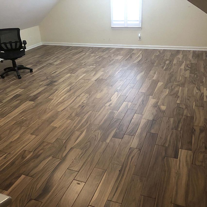 Hand Scraped Ash Acacia Flooring - 4.75