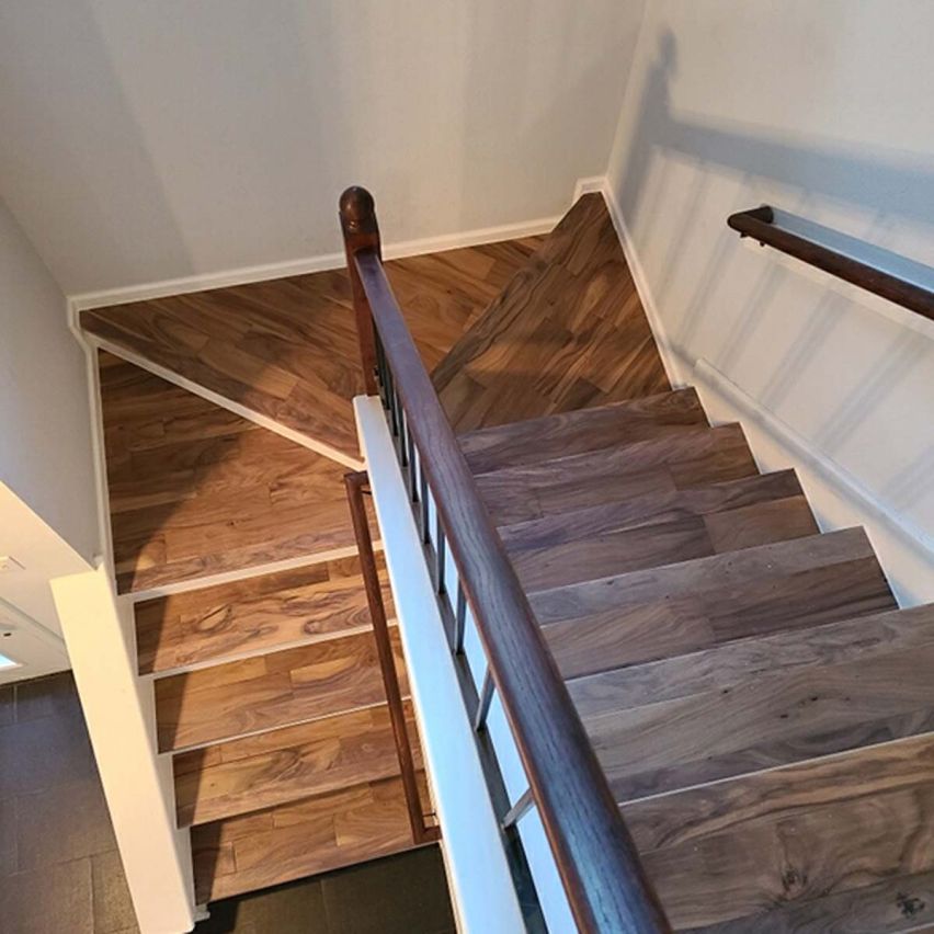 Hand Scraped Ash Acacia Flooring - 4.75