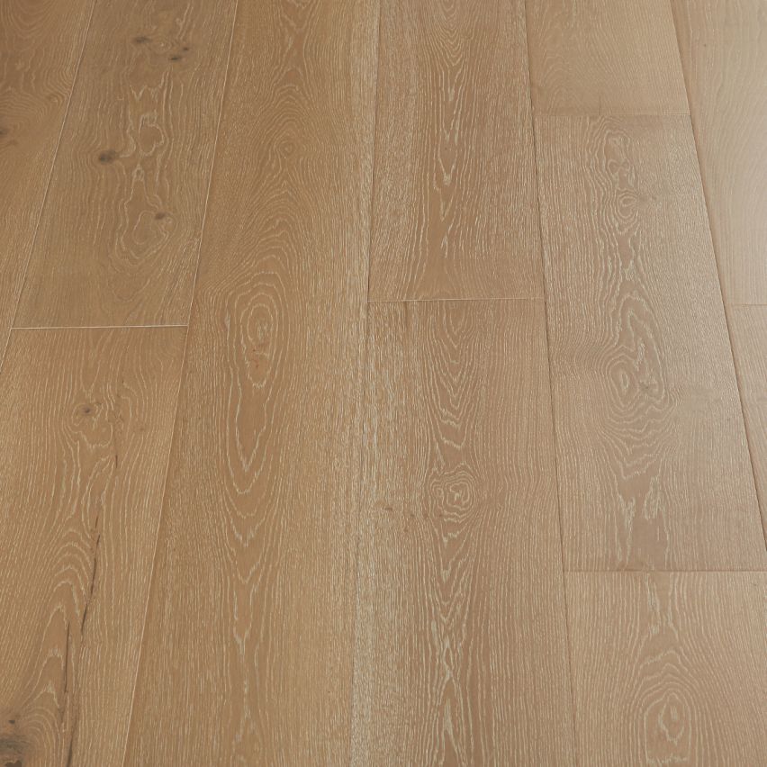 Wire Brushed Rhode Island European Oak Flooring - 9.5