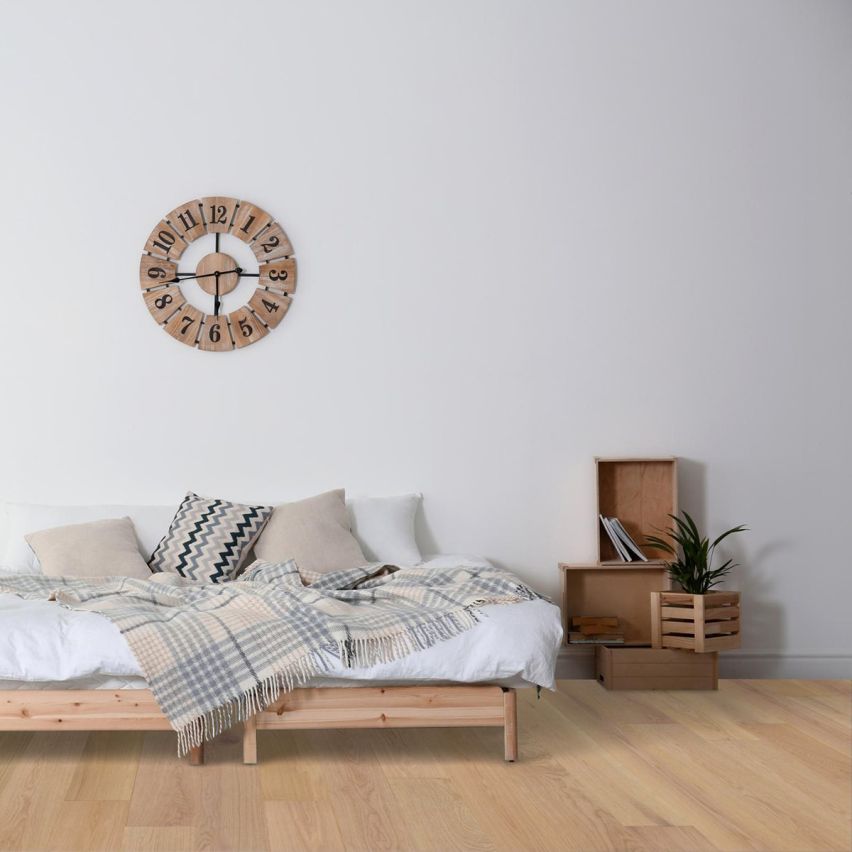 Wire Brushed Ibiza White Oak Flooring - 7.5