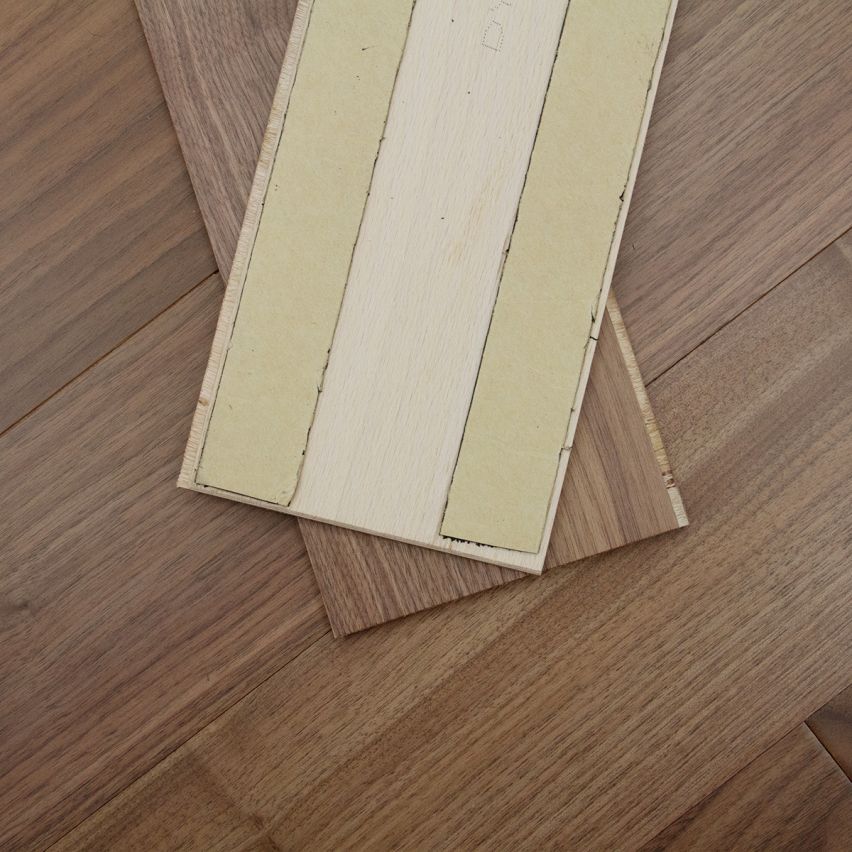 Smooth Natural Walnut Walling 5