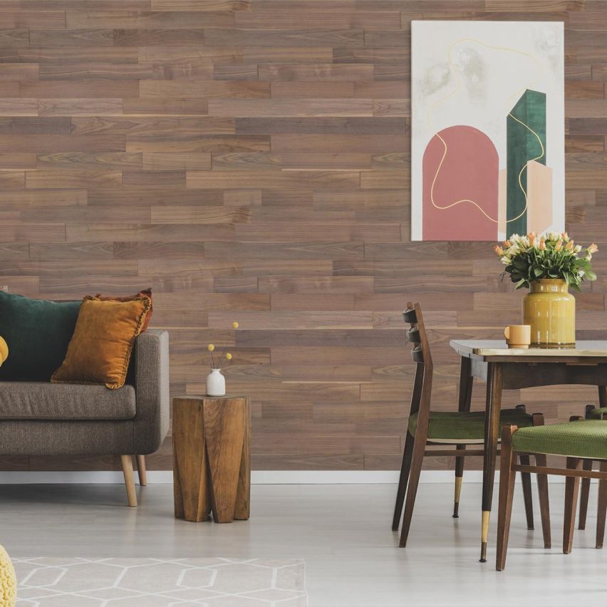 Smooth Natural Walnut Walling 5