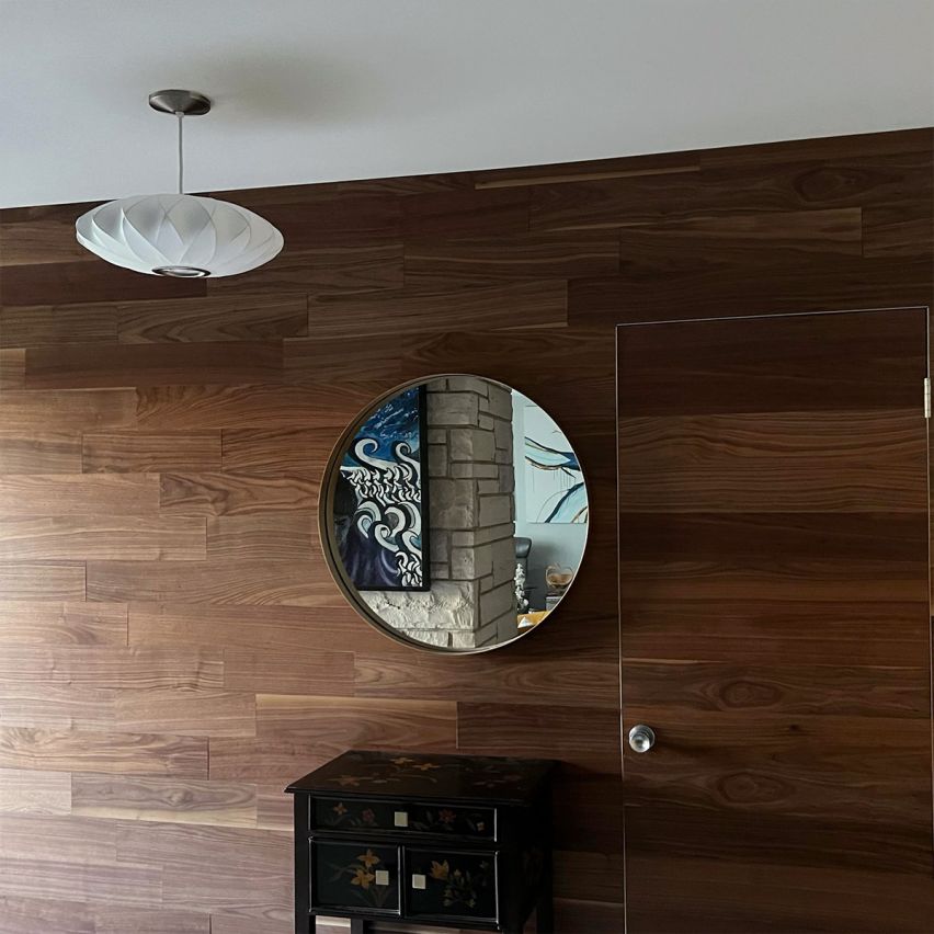 Smooth Natural Walnut Walling 5
