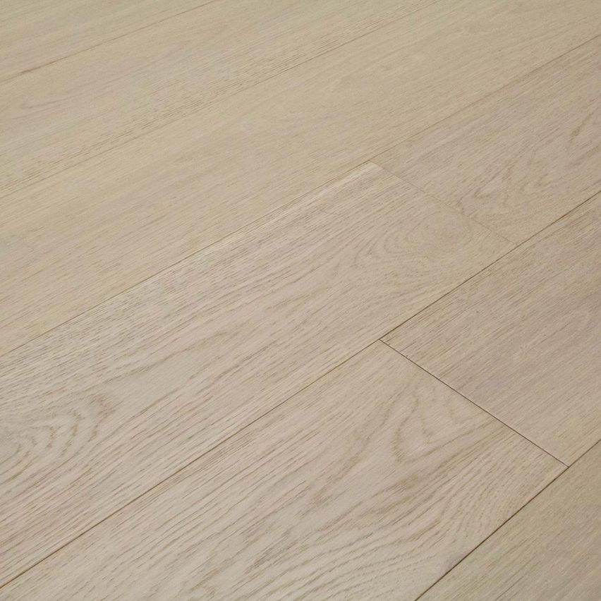 Wire Brushed St. Moritz White Oak Flooring - 7.5