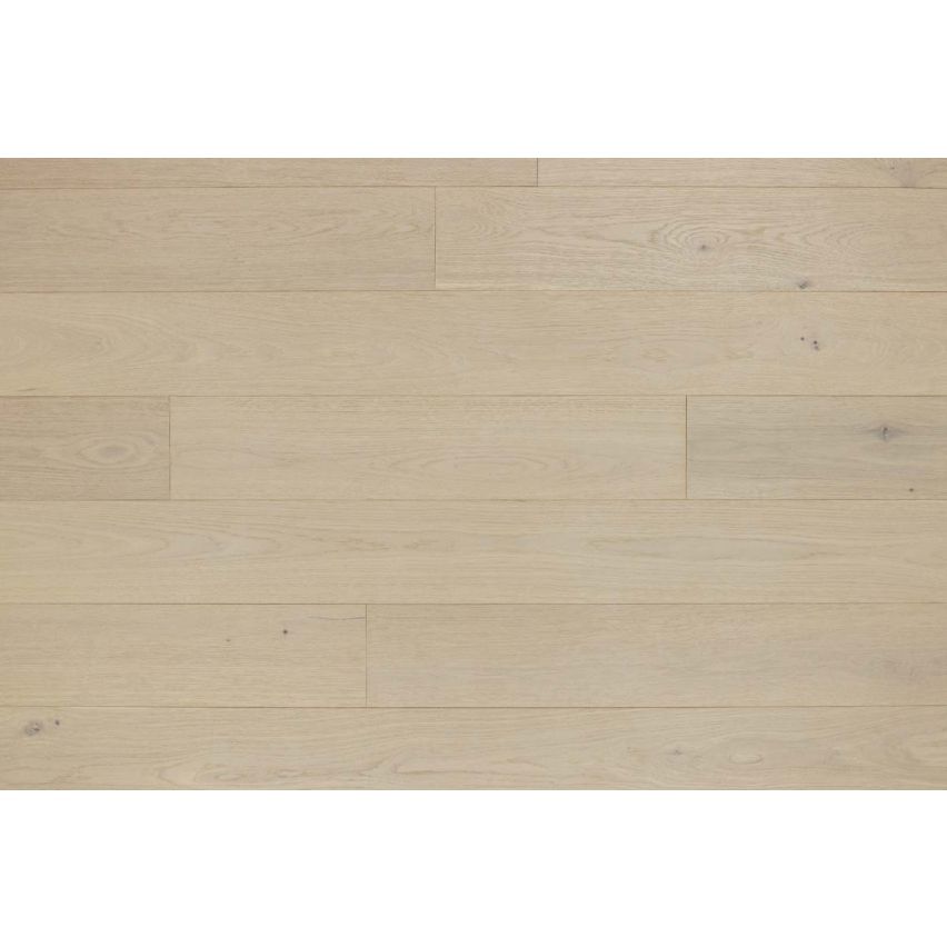 Wire Brushed St. Moritz White Oak Flooring - 7.5