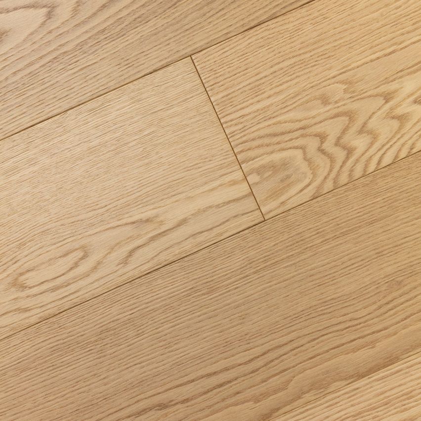 Wire Brushed Terrazza White Oak Flooring - 7.5