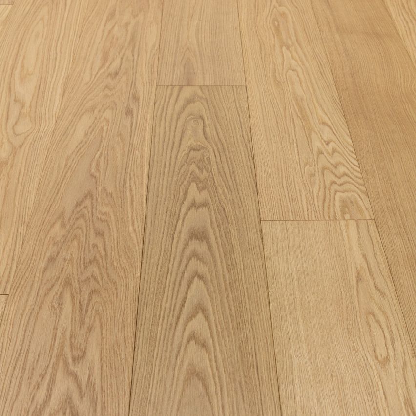 Wire Brushed Terrazza White Oak Flooring - 7.5