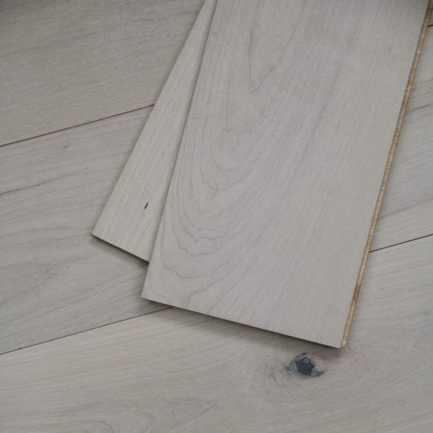 Smooth Valencia Maple Flooring - 7.5