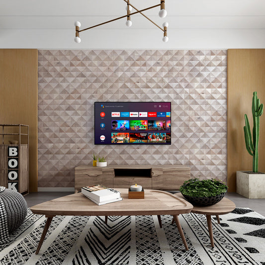 Polar Oak 3D Diamond Panels