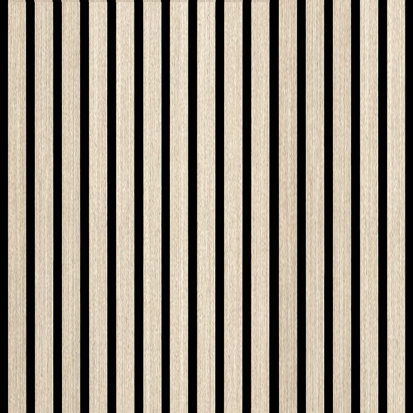 Natural Oak Acoustic Slat Panels 120" Length