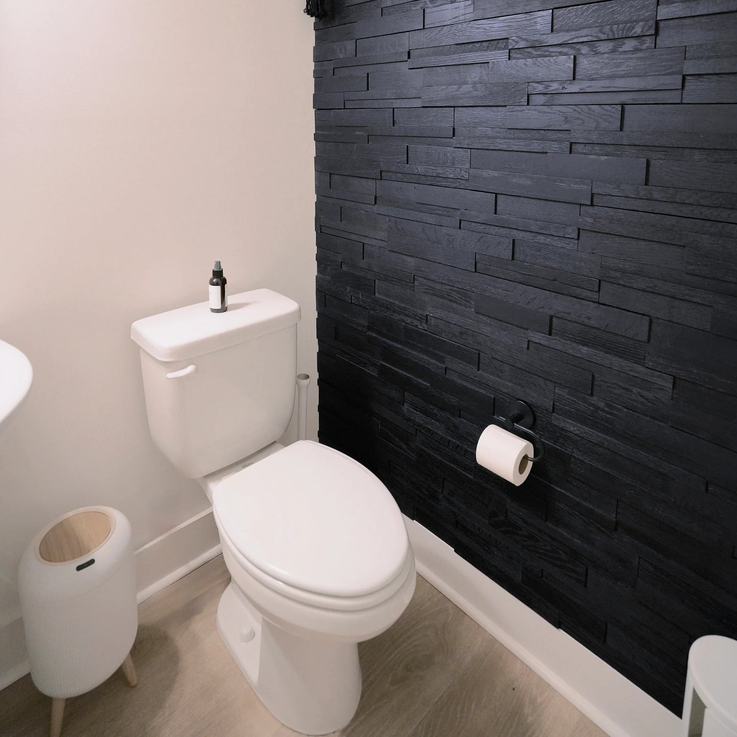 Ebony Oak 3D Block Panels