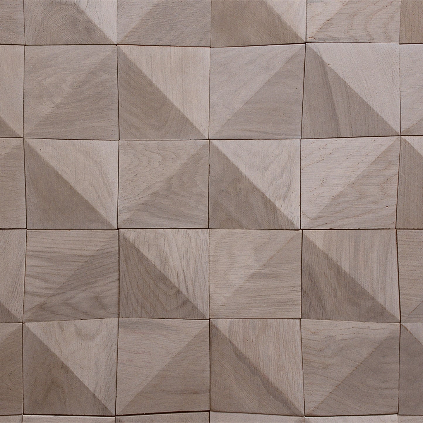 Polar Oak 3D Diamond Panels