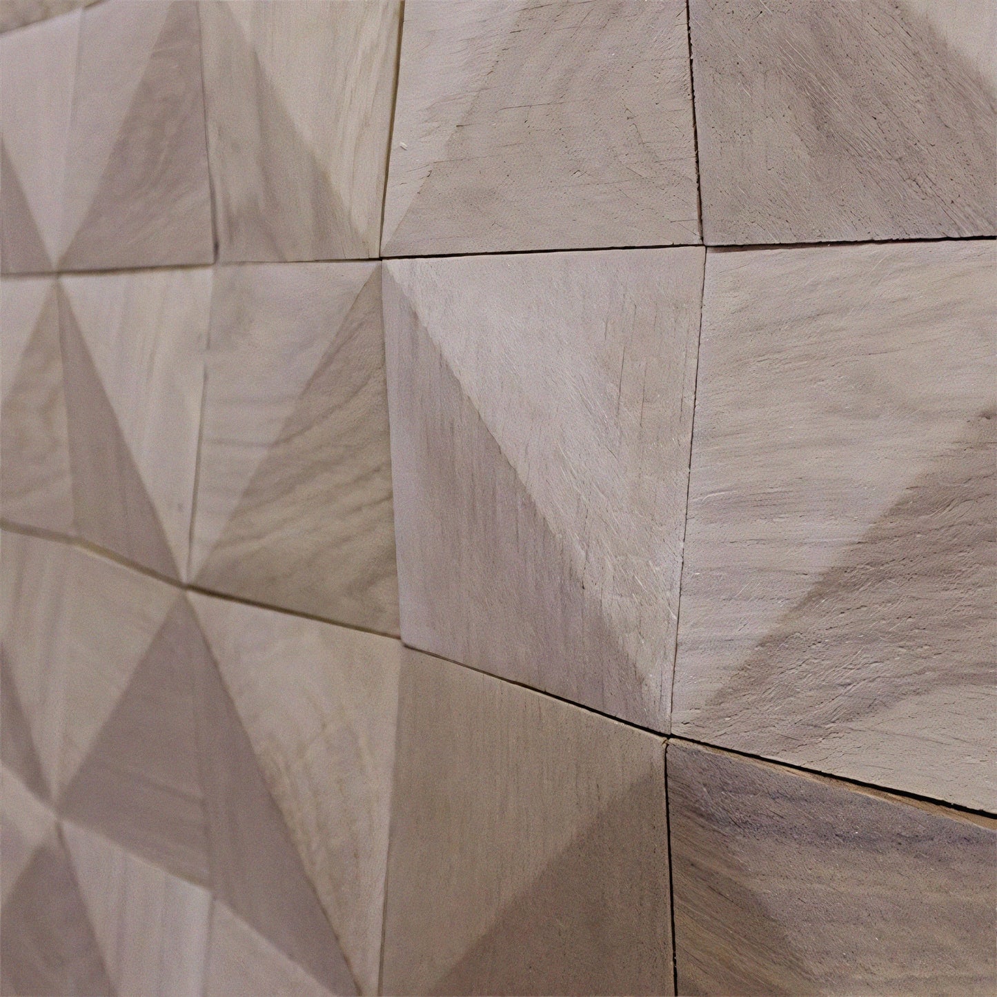 Polar Oak 3D Diamond Panels