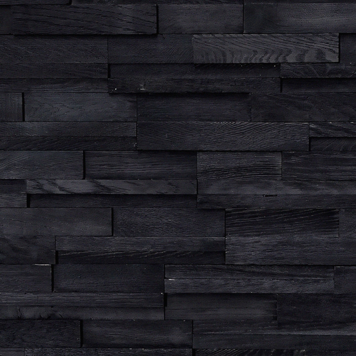 Ebony Oak 3D Block Panels