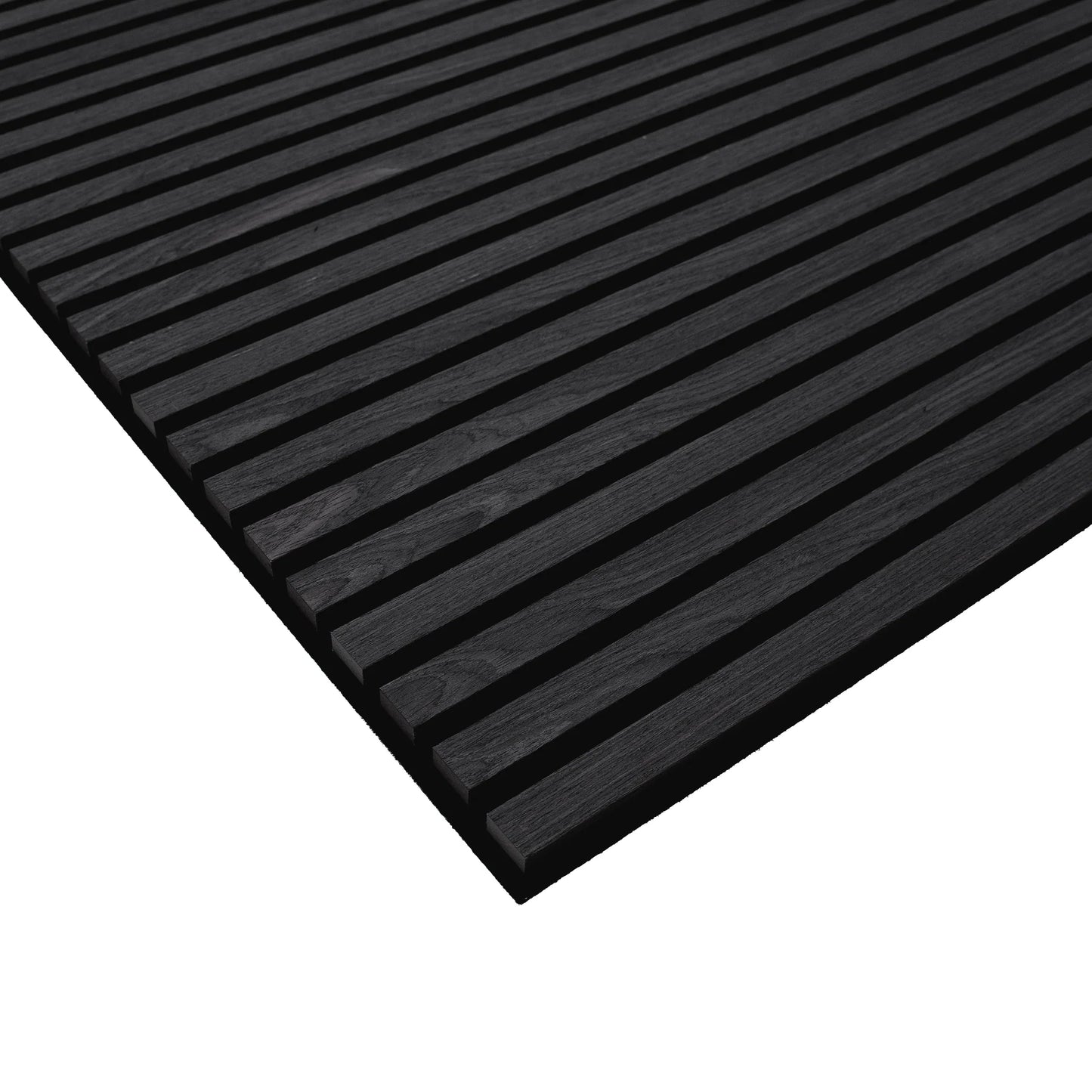 Graphite Oak Acoustic Slat Panels 94.5"