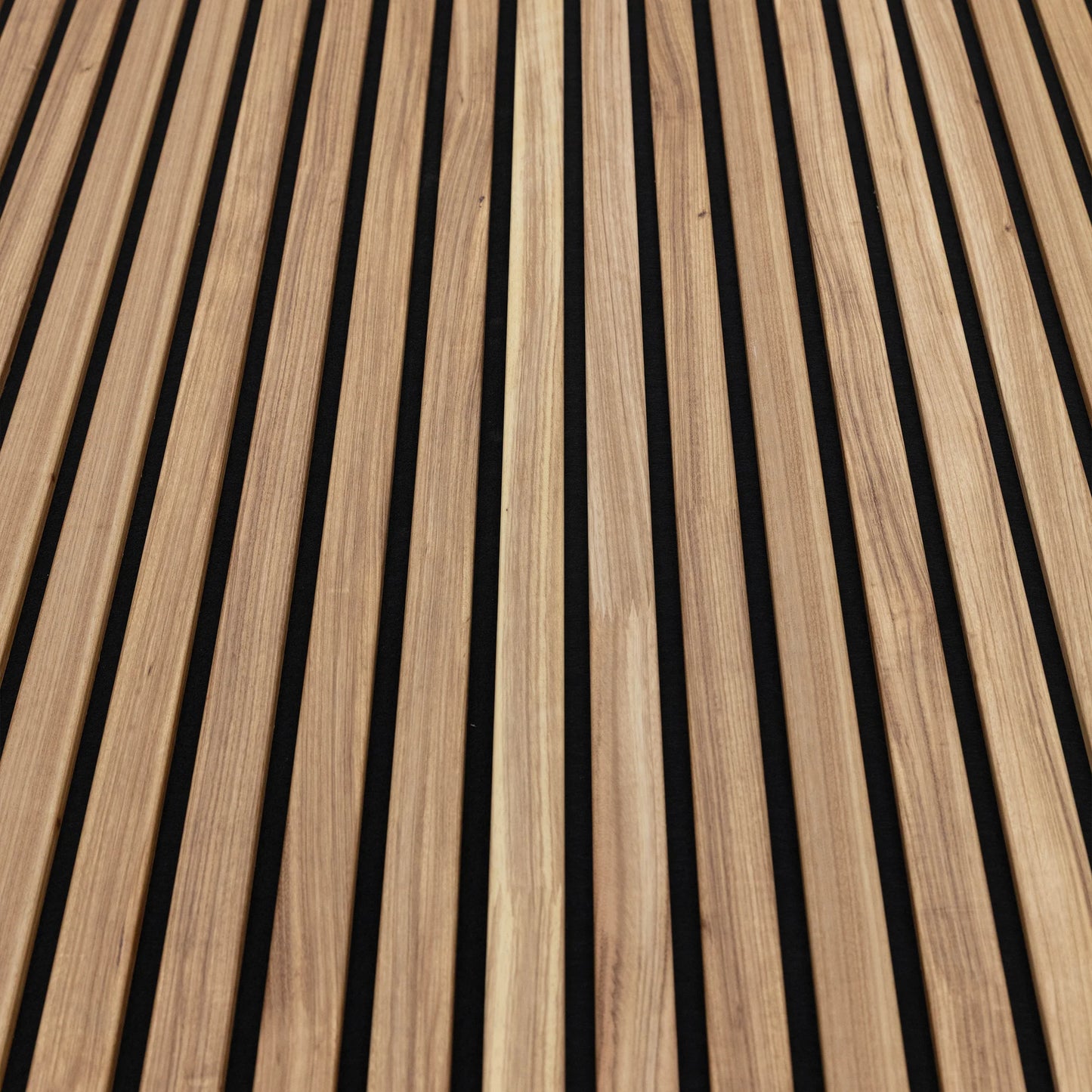 AFD Zebra Wood Extra Wide Acoustic Slat Panels