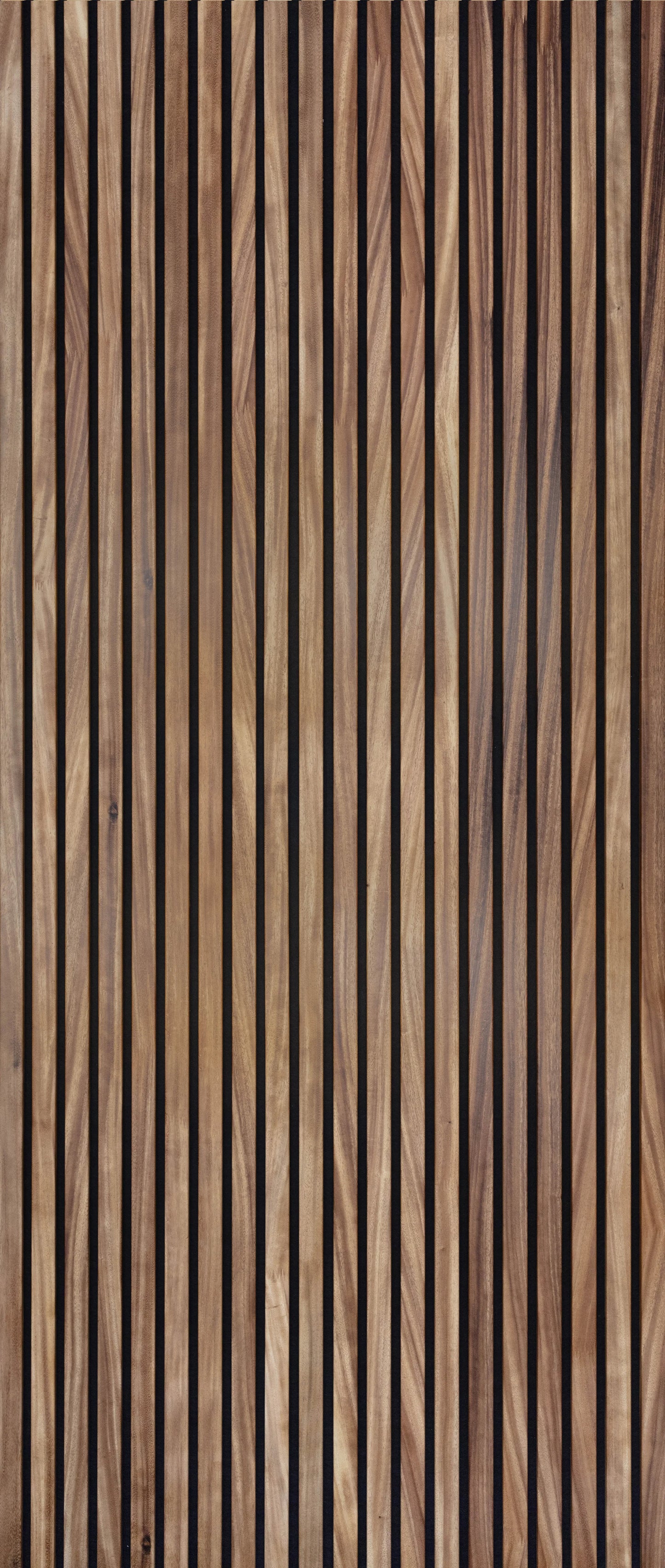 AFD South American Walnut Extra Wide Acoustic Slat Panels