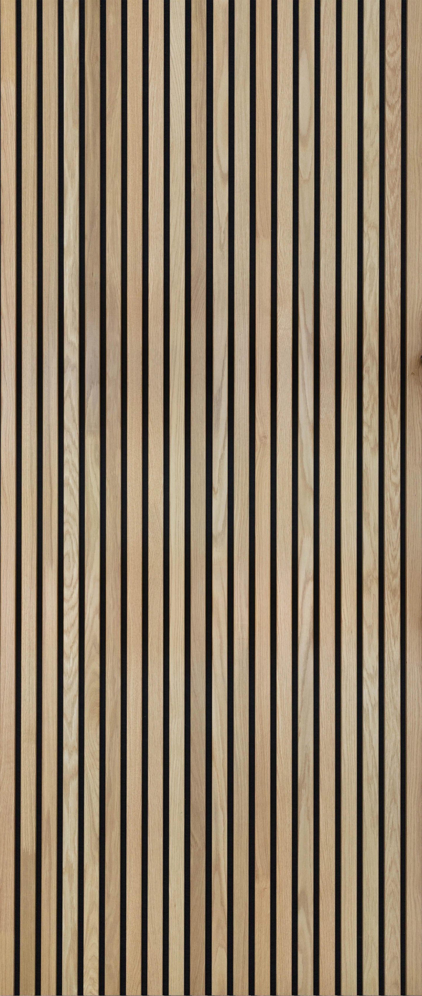 AFD White Oak Extra Wide Acoustic Slat Panels