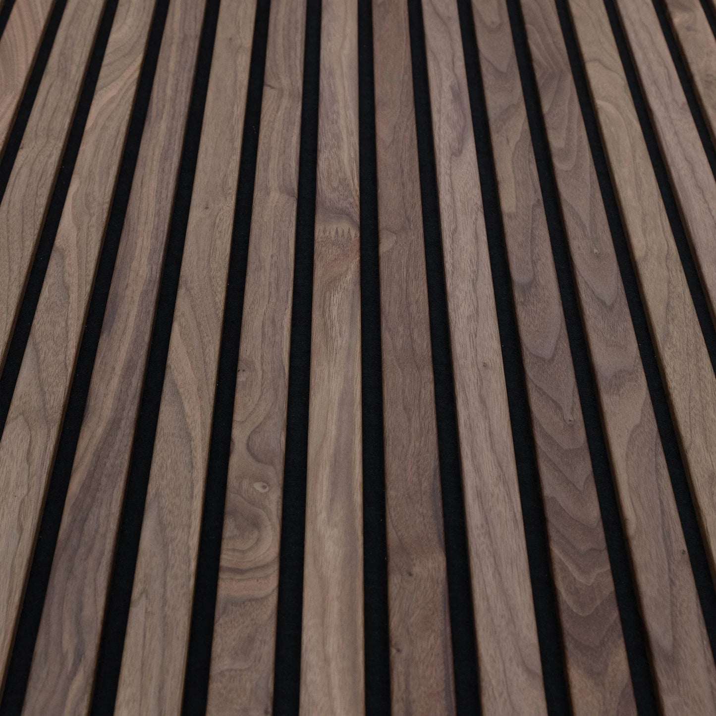 AFD Black Walnut Extra Wide Acoustic Slat Panels