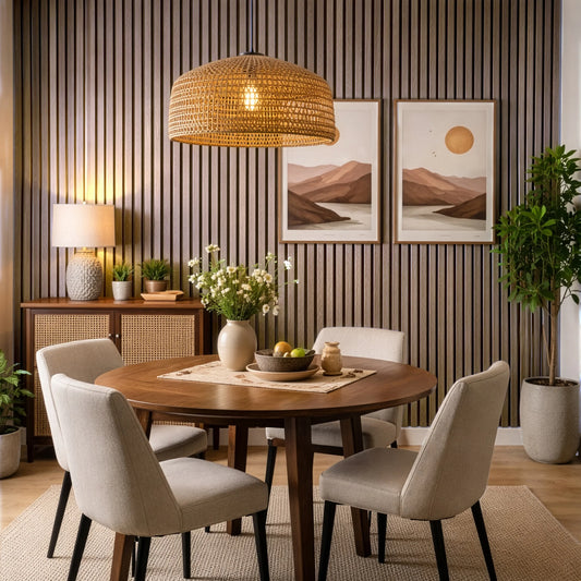 AFD Black Walnut Extra Wide Acoustic Slat Panels