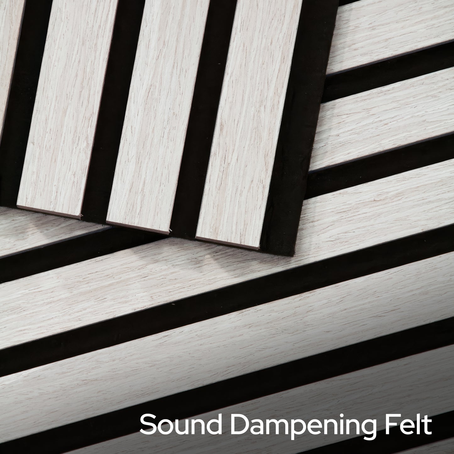 Beachfront Oak Acoustic Slat Panels 94.5"