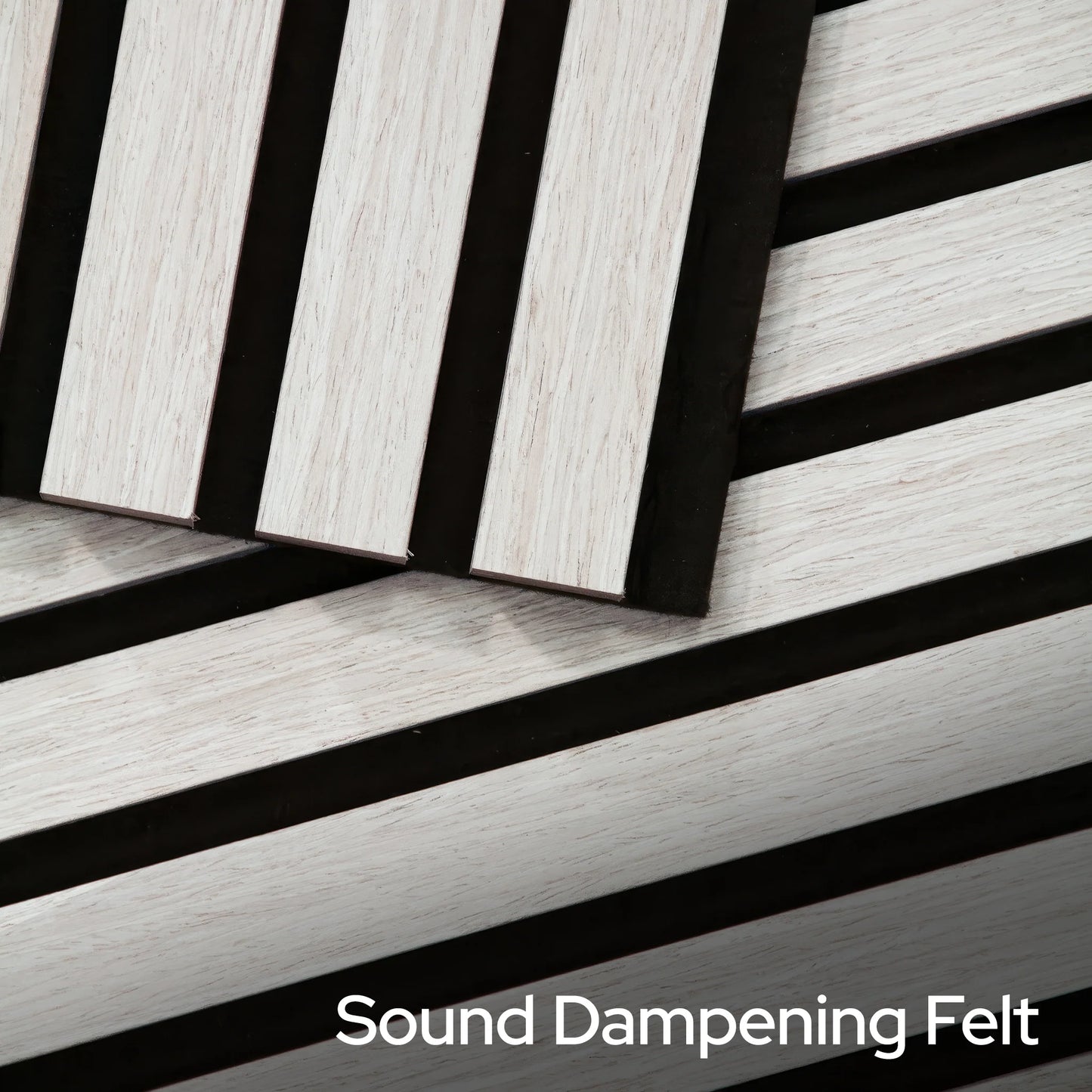 Beachfront Oak Acoustic Slat Panels 120"